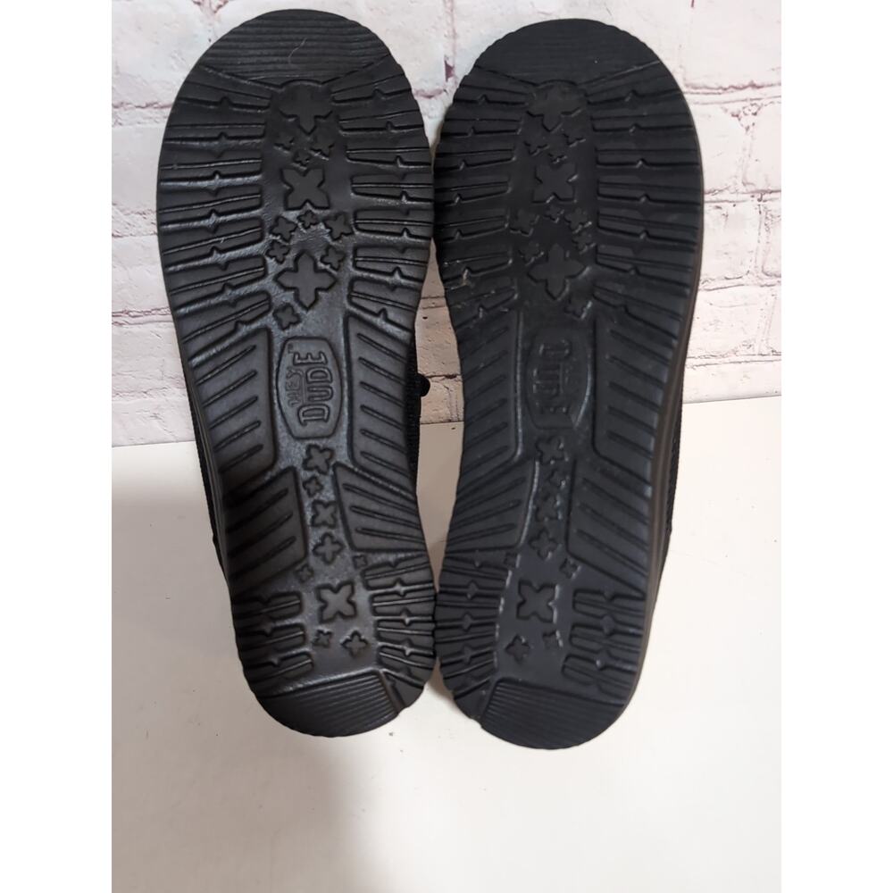 Hey Dude Wendy Funk Mono Shoes Womens Size 11 Black Canvas Moccasins 40065-001 - Picture 5 of 10
